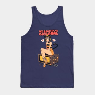 My reality is optional Tank Top